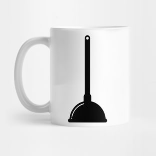 Plumbers Plunger To Unclog Toilet Mug